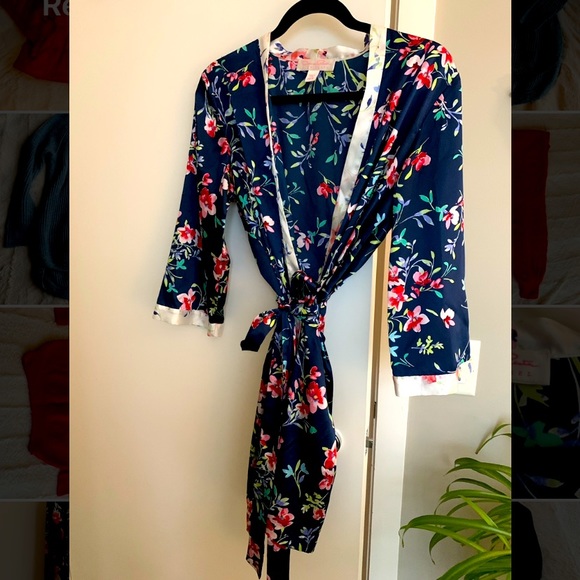 Oscar de la Renta Pink Label satin robe - Picture 1 of 4